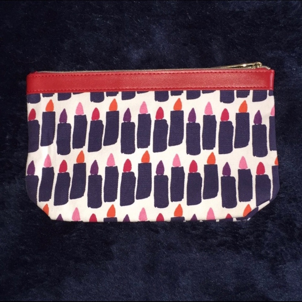 Estée Lauder lipstick design makeup bag - Picture 2 of 4
